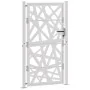 Puerta de jardín de acero desgastado diseño ligero 105x180 cm von , Gartentore - Ref: Foro24-4100957, Preis: 246,73 €, Rabatt: %