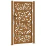 Puerta de jardín diseño llama acero desgastado 105x180 cm von , Gartentore - Ref: Foro24-4100997, Preis: 226,91 €, Rabatt: %