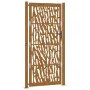 Puerta de jardín diseño con listón acero desgastado 105x205 cm von , Gartentore - Ref: Foro24-4100988, Preis: 271,74 €, Rabat...