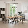 Pata mesa comedor forma araña natural 150x78x(72-73) cm acero de , Patas para mesas - Ref: Foro24-4013119, Precio: 141,88 €, ...