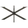 Pata mesa comedor forma araña natural 150x78x(72-73) cm acero de , Patas para mesas - Ref: Foro24-4013119, Precio: 141,88 €, ...