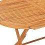 Mesa plegable de jardín madera maciza de teca 160x80x75 cm de vidaXL, Mesas de jardín - Ref: Foro24-48998, Precio: 201,55 €, ...