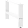 Patas de mesa de centro blanco 2uds acero 50x(30-31) cm de , Patas para mesas - Ref: Foro24-4013261, Precio: 61,24 €, Descuen...