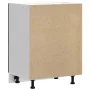 Armario bajo de cocina de madera de ingeniería de roble marrón de , Armarios de cocina - Ref: Foro24-854256, Precio: 103,07 €...