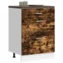 Mueble bajo de cocina de madera de ingeniería de roble ahumado de , Armarios de cocina - Ref: Foro24-854254, Precio: 94,32 €,...