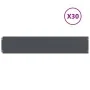 Bordes césped 30 uds antracita 20x103 cm acero laminado frío by , Garden edging and edging - Ref: Foro24-860162, Price: 142,5...
