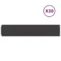 Bordes para césped 30 uds acero laminado frío negro 20x103 cm by , Garden edging and edging - Ref: Foro24-860160, Price: 132,...
