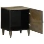Mesitas noche 2 uds madera maciza mango gris claro 40x33x46 cm de , Mesitas de noche - Ref: Foro24-4017789, Precio: 96,05 €, ...