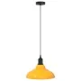 Lámpara colgante regulable altura E27 amarillo brillante Ø 31cm de , Lámparas - Ref: Foro24-4103439, Precio: 35,36 €, Descuen...