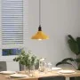 Lámpara colgante regulable altura E27 amarillo brillante Ø 31cm de , Lámparas - Ref: Foro24-4103439, Precio: 35,36 €, Descuen...