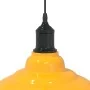 Lámpara colgante regulable altura E27 amarillo brillante Ø 31cm de , Lámparas - Ref: Foro24-4103439, Precio: 35,36 €, Descuen...