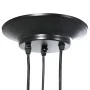 Lámpara colgante con 3 portalámparas E27 metal negro de , Lámparas - Ref: Foro24-4103453, Precio: 28,51 €, Descuento: %