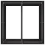 Jardinera acero negro 80x80x80 cm de , Maceteros y jardineras - Ref: Foro24-860780, Precio: 128,02 €, Descuento: %
