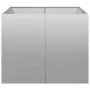 Jardinera 100x100x80 cm de acero galvanizado de , Maceteros y jardineras - Ref: Foro24-860827, Precio: 113,95 €, Descuento: %