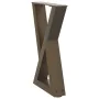Patas para mesa de centro 2 uds natural acero 38x(42-43,3) cm de , Patas para mesas - Ref: Foro24-4012703, Precio: 70,02 €, D...
