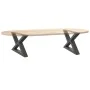 Patas de mesa centro 2 unidades acero antracita 50x(30-31,3) cm de , Patas para mesas - Ref: Foro24-4012686, Precio: 68,59 €,...