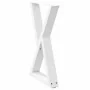 Patas de mesa de comedor 2 uds acero blanco 50x(72-73,3) cm de , Patas para mesas - Ref: Foro24-4012717, Precio: 99,39 €, Des...