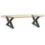 Patas de mesa centro 2 unidades acero antracita 60x(30-31,3) cm de , Patas para mesas - Ref: Foro24-4012690, Precio: 73,43 €,...