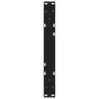 Patas para mesa de centro 2 unidades acero negro 50x(30-31,3)cm de , Patas para mesas - Ref: Foro24-4012684, Precio: 74,71 €,...