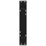 Patas para mesa de comedor 2 uds acero negro 60x(72-73,3) cm de , Patas para mesas - Ref: Foro24-4012720, Precio: 94,99 €, De...