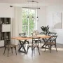 Patas para mesa comedor 2uds antracita 90x(72-73,3) cm de , Patas para mesas - Ref: Foro24-4012734, Precio: 129,92 €, Descuen...