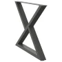 Patas para mesa comedor 2uds antracita 90x(72-73,3) cm de , Patas para mesas - Ref: Foro24-4012734, Precio: 129,92 €, Descuen...