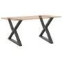 Patas para mesa comedor 2uds antracita 90x(72-73,3) cm de , Patas para mesas - Ref: Foro24-4012734, Precio: 129,92 €, Descuen...