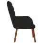 Sillón de relax de terciopelo negro de , Sillones - Ref: Foro24-4016816, Precio: 93,59 €, Descuento: %