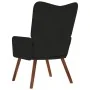 Sillón de relax de terciopelo negro de , Sillones - Ref: Foro24-4016816, Precio: 93,59 €, Descuento: %
