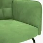 Silla mecedora de terciopelo verde claro de , Mecedoras - Ref: Foro24-4016835, Precio: 104,60 €, Descuento: %