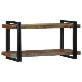 Estante de pared multicolor de madera maciza reciclada von , CD- und DVD-Speicher - Ref: Foro24-4017486, Preis: 93,63 €, Raba...