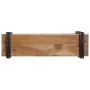Estante de pared madera maciza de acacia 110x33x45 cm de , Almacenamiento para CD y DVD - Ref: Foro24-4017490, Precio: 102,87...