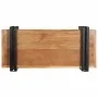 Estante de pared madera maciza de acacia 70x33x35 cm de , Almacenamiento para CD y DVD - Ref: Foro24-4017484, Precio: 84,34 €...