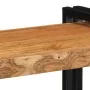 Estante de pared madera maciza de acacia 70x33x35 cm de , Almacenamiento para CD y DVD - Ref: Foro24-4017484, Precio: 84,34 €...