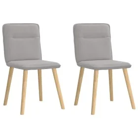 Sillas de comedor 2 uds tela gris nube von , Essstühle - Ref: Foro24-4101229, Preis: 104,31 €, Rabatt: %