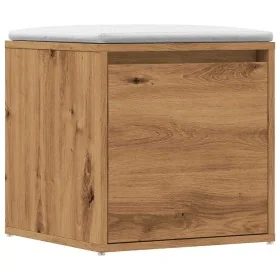 Cajón taburete madera ingeniería roble artesanal 40,5x40x40 cm by , Drawers - Ref: Foro24-857040, Price: 54,80 €, Discount: %