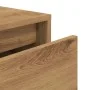 Cajón taburete madera ingeniería roble artesanal 40,5x40x40 cm de , Cajoneras - Ref: Foro24-857040, Precio: 54,80 €, Descuent...