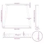 Patas mesa comedor forma V 2uds acero negro 100x(72-73,3) cm de , Patas para mesas - Ref: Foro24-4012580, Precio: 109,94 €, D...