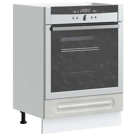Mueble de horno Kalmar gris hormigón madera reconstituida de , Armarios de cocina - Ref: Foro24-853521, Precio: 61,86 €, Desc...