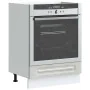 Mueble de horno Kalmar gris hormigón madera reconstituida de , Armarios de cocina - Ref: Foro24-853521, Precio: 61,86 €, Desc...