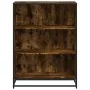 Estantería madera ingeniería roble ahumado 80,5x35x107,5 cm de , Librerías y estanterías - Ref: Foro24-849121, Precio: 110,35...