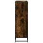Estantería madera ingeniería roble ahumado 80,5x35x107,5 cm de , Librerías y estanterías - Ref: Foro24-849121, Precio: 110,35...