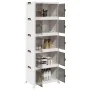 Caja de almacenaje apilable con ruedas 5niveles 75L 64x40x179cm von , Lastenstapler - Ref: Foro24-4012374, Preis: 154,50 €, R...