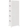 Caja de almacenaje apilable con ruedas 5niveles 75L 64x40x179cm von , Lastenstapler - Ref: Foro24-4012374, Preis: 154,50 €, R...