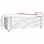Mesa de centro madera maciza de teca 110x45x35 cm de , Mesas de centro - Ref: Foro24-4009311, Precio: 149,63 €, Descuento: %