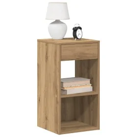 Mesillas de noche con cajón 2 uds roble artesanal 35x34x66,5 cm von , Nachttische - Ref: Foro24-858730, Preis: 77,37 €, Rabat...