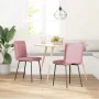 Sillas de comedor 2 unidades terciopelo rosa by , dining chairs - Ref: Foro24-4101248, Price: 92,13 €, Discount: %
