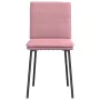 Sillas de comedor 2 unidades terciopelo rosa by , dining chairs - Ref: Foro24-4101248, Price: 92,13 €, Discount: %
