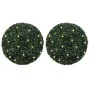 Bolas de boj artificial con luces LED 2 unidades 52 cm by , artificial flora - Ref: Foro24-3335897, Price: 133,04 €, Discount: %