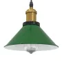 Lámpara colgante regulable en altura E27 verde brillante Ø 22cm by , Lamps - Ref: Foro24-4103445, Price: 29,10 €, Discount: %
